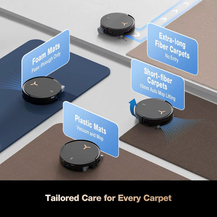 ECOVACS DEEBOT X8 PRO plus Robot Vacuum Wet and Dry Cleaner AI Version Self-Washing Mopping Hot Water Mop LDS Sweeping Carpet EU
