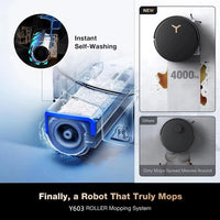 ECOVACS DEEBOT X8 PRO plus Robot Vacuum Wet and Dry Cleaner AI Version Self-Washing Mopping Hot Water Mop LDS Sweeping Carpet EU