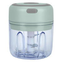 Mini Electric Garlic Chopper 8.45OZ Cordless Garlic Mincer Food Chopper Rechargeable Food Blender Chili Nut Onion Pepper Meat Ginger Food