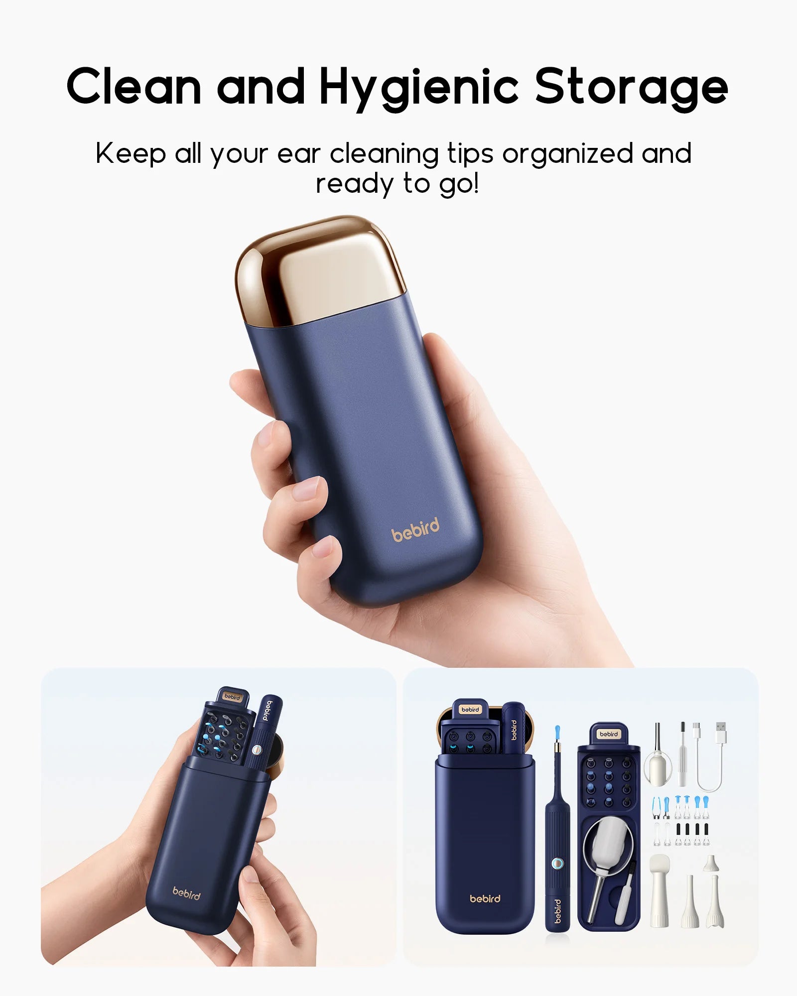 2025 New  Earsight plus I35R Visual Ear Cleaner Earpick Bendable HD Clipable Tweezers All-In-1 Ear Rod Earwax Removal Kits