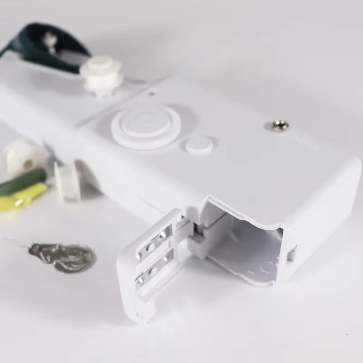 Mini Handheld Sewing Machine, Quick Sewing Portable Sewing Machine, Portable Sewing Machine Suitable for Home - White